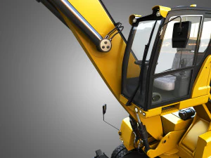 mh3022 material handlers vehicle 3D Model