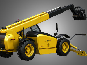 tx 170 telescopic handler 3D Model