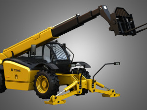 tx 170 telescopic handler 3D Model