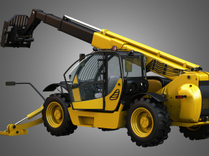 tx 170 telescopic handler 3D Model