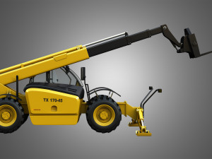 tx 170 telescopic handler 3D Model