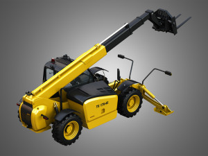 tx 170 telescopic handler 3D Model