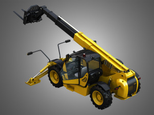 tx 170 telescopic handler 3D Model