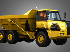 john deere 300d ii articulated dump truck 3D Model