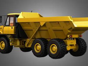 john deere 300d ii articulated dump truck 3D Model