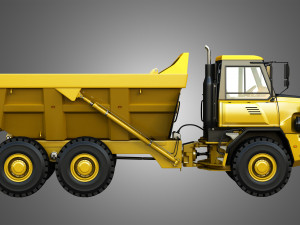 john deere 300d ii articulated dump truck 3D Model