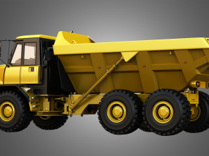 john deere 300d ii articulated dump truck 3D Model