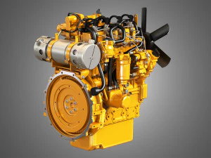 Diesel engine c22 3D Model