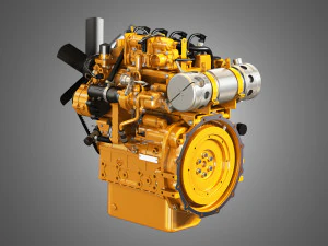 Diesel engine c22 3D Model