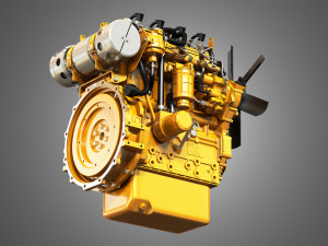 Diesel engine c22 Model 3D