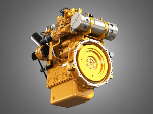 Diesel engine c22 3D Model