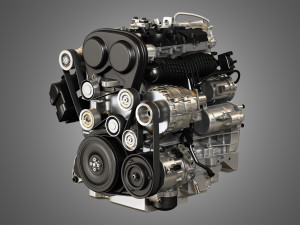 t6 drive-e petrol engine 3D Model