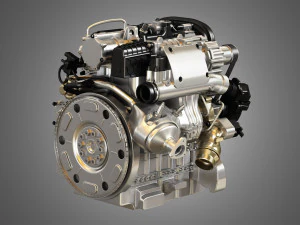 t6 drive-e petrol engine 3D Model