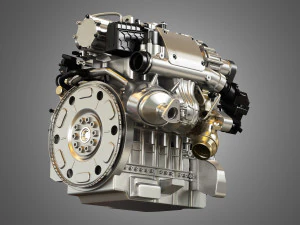 t6 drive-e petrol engine 3D Model