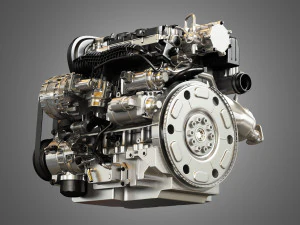 t6 drive-e petrol engine 3D Model