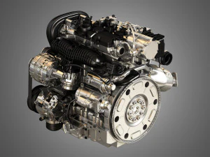 t6 drive-e petrol engine 3D Model