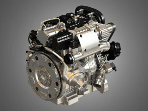 t6 drive-e petrol engine 3D Model
