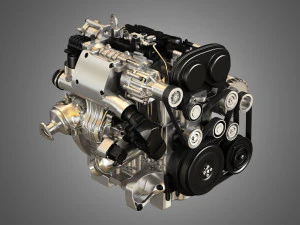 t6 drive-e petrol engine 3D Model