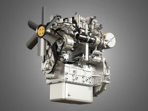404f-e22ta engine 3D Model