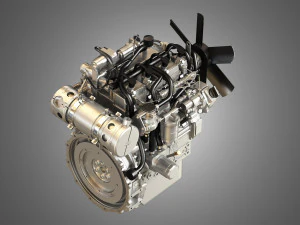 404f-e22ta engine 3D Model