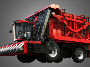 module express 635 cotton pickers Modelo 3D