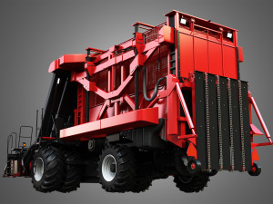 module express 635 cotton pickers Modelo 3D