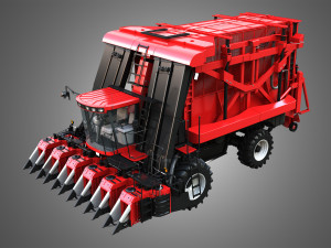module express 635 cotton pickers Modelo 3D