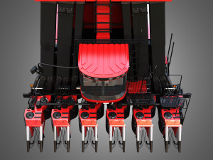 module express 635 cotton pickers Modelo 3D