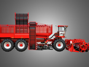 terra dos t4 sugar beet harvester 3D Модель