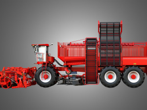 terra dos t4 sugar beet harvester 3D Модель