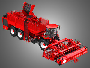 terra dos t4 sugar beet harvester 3D Модель