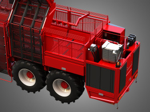 terra dos t4 sugar beet harvester 3D Модель