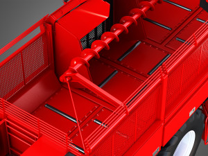 terra dos t4 sugar beet harvester 3D Модель
