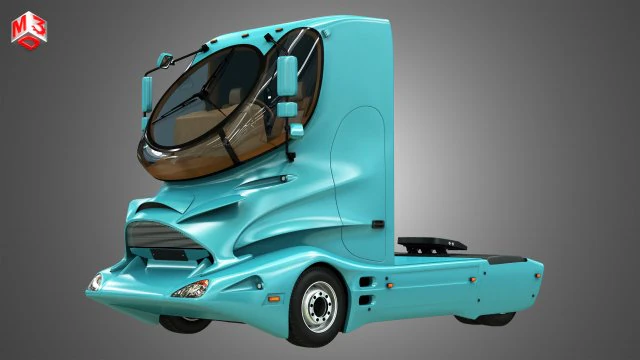 caminh&atilde;o colani Modelo 3D .c4d .max .obj .3ds .fbx .stl .blend 