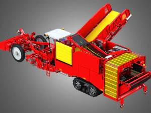 varitron potato harvester 3D Model