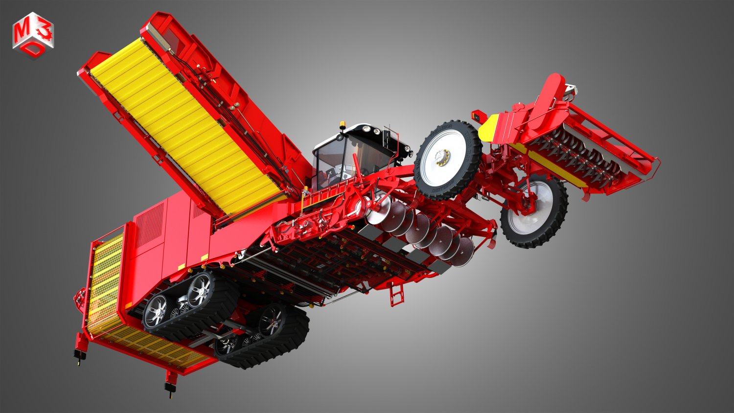 Lego technic potato harvester top