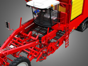 varitron potato harvester 3D मॉडल