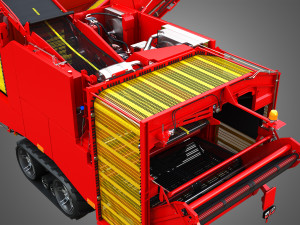 varitron potato harvester 3D मॉडल