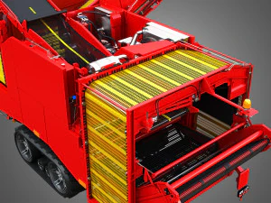 varitron potato harvester 3D Model