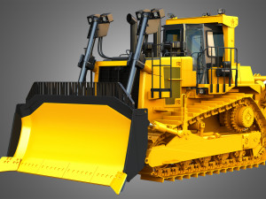 D10T2 - Dozer 3D Model
