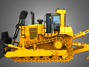 D10T2 - Dozer 3D Model