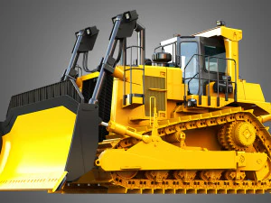 D10T2 - Dozer 3D Model