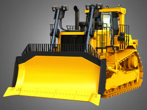 D10T2 - Dozer 3D Model