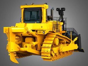D10T2 - Dozer 3D Model