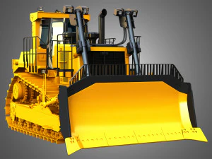 D10T2 - Dozer 3D Model