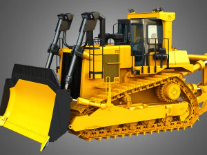 D10T2 - Dozer 3D Model