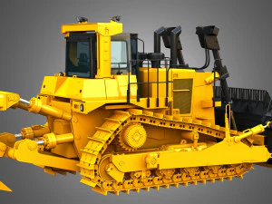 D10T2 - Dozer 3D Model