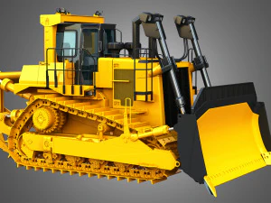 D10T2 - Dozer 3D Model