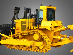 D10T2 - Dozer 3D Model