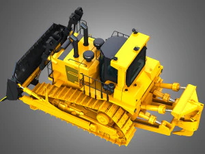 D10T2 - Dozer 3D Model